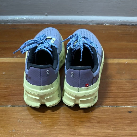 On Running Shoes in Purple and Cream - Picture 6 of 11